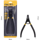 CLESTE CU VARF SUBTIRE CURBAT NEGRU DL20024 DELI, 7''*