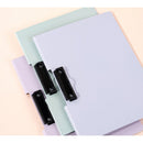 CLIPBOARD DUBLU A4, din PP FOAM DELI CULORI MACARONS