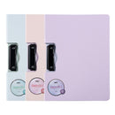 CLIPBOARD DUBLU A4, din PP FOAM DELI CULORI MACARONS