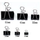 CLIPS METAL NEGRU STD, 41mm, cutie de 12 bucati