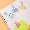 CLIPS METAL COLOR DELI 32mm, cutie de 24 bucati*