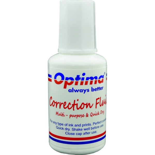 CORECTOR FLUID simplu, CU PENSULA, 20 ml*, PROMO BackToSchool*
