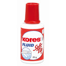 *CORECTOR FLUID simplu, CU BURETE KORES, 20 ml, lichidare de stoc