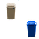 COS PLASTIC PLAFOR Fala cu CAPAC batant, pentru colectare selectiva, 30 litri, COLOR*