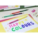 CREIOANE COLORATE FABER-CASTELL ECO, set 36+3+1 culori