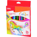 CREIOANE COLORATE DELI COLORUN, set 24 culori