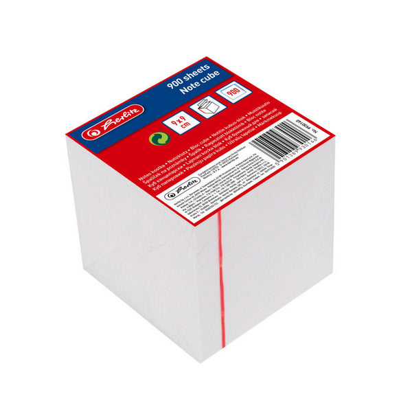 *CUB HARTIE BROSAT, ALB, HERLITZ, 900 coli, 9x9x9 cm, lichidare de stoc