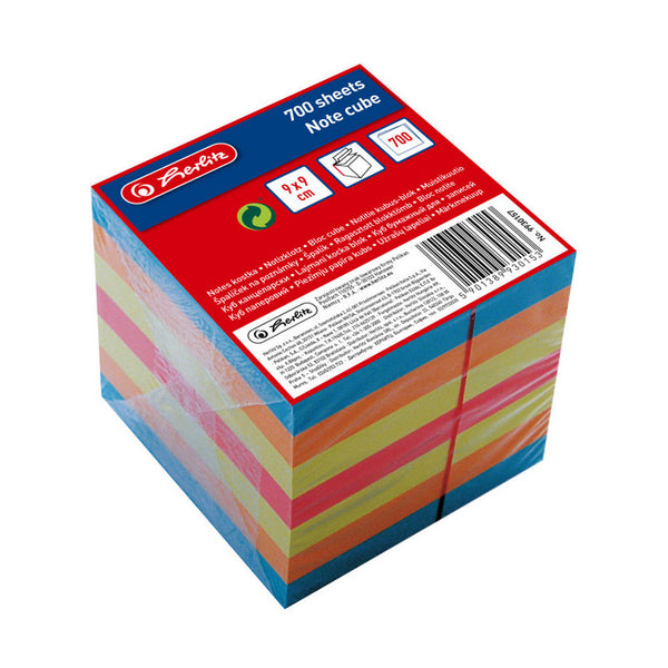 *CUB HARTIE BROSAT, COLOR, HERLITZ, 700 coli, 9x9x9 cm, lichidare de stoc