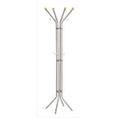 CUIER METALIC ARGINTIU ALCO, 180/52 cm, cu 12 agatatori metalice*