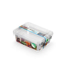 CUTIE ALIMENTE NANOBOX, cu manere si capac, 2 buc/set, 19,5 x 15 x 8 cm, 1,15 litri*