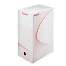 CUTIE ARHIVARE ALBA, ESSELTE BOXY, cotor 15 cm
