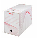 CUTIE ARHIVARE ALBA, ESSELTE BOXY, cotor 20 cm