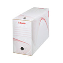 CUTIE ARHIVARE ALBA, ESSELTE BOXY, cotor 15 cm