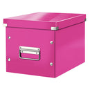 CUTIE LEITZ WOW Click & Store Cub medie, 26x24x26 cm