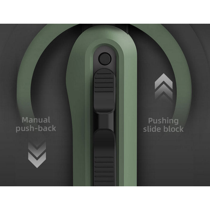 CUTTER MIC METALIC cu SINA, DELI 4009, LAMA de 9 mm