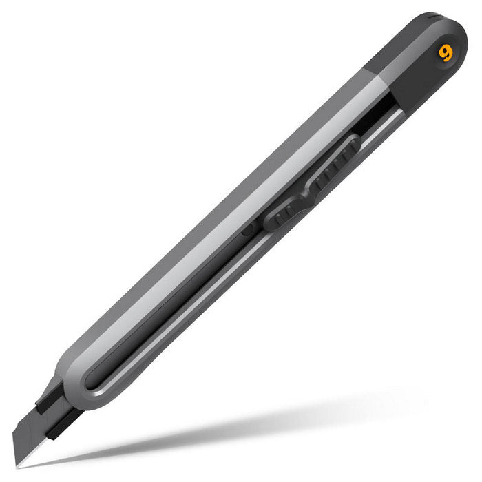 CUTTER MIC METALIC cu SINA, DELI 4009, LAMA de 9 mm