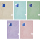 CAIET A5 96 file, cusut, OXFORD Touch Pastel