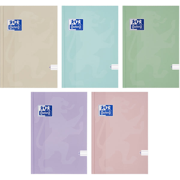 CAIET A5 96 file, OXFORD Touch Pastel