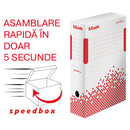 ** CUTIE ARHIVARE ESSELTE ALBA, Speedbox, cotor 10 cm, lichidare de stoc