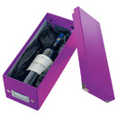 CUTIE LEITZ WOW Click & Store pentru 30/60 CD-uri cu carcasa Jewel/Slim, carton laminat