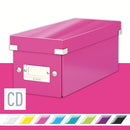 CUTIE LEITZ WOW Click & Store pentru 30/60 CD-uri cu carcasa Jewel/Slim, carton laminat