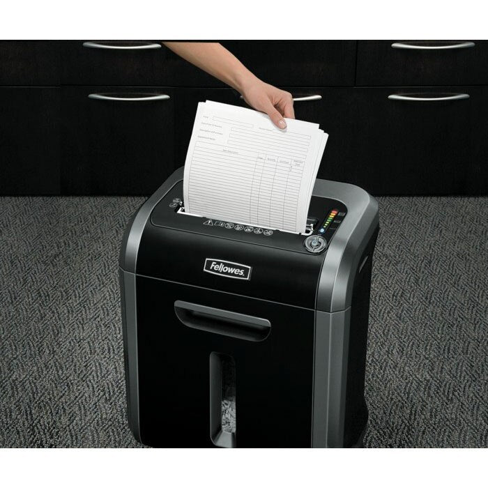 DISTRUGATOR DOCUMENTE FELLOWES 79Ci CROSS-CUT 3.9 x 38, nivel securitate 3, 14 coli, SAFE SENSE*