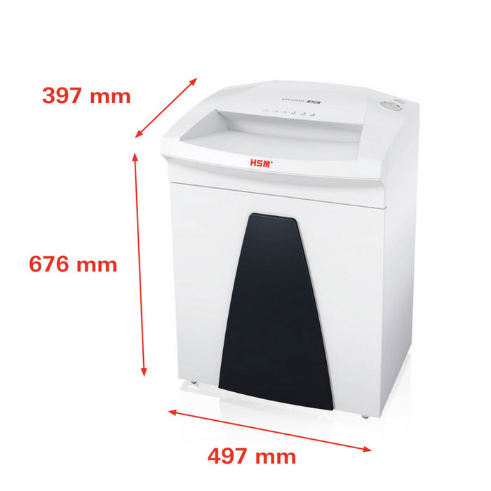 DISTRUGATOR DOCUMENTE HSM Securio B26, 19-21 coli, fasie 3.9 mm, nivel securitate 2*