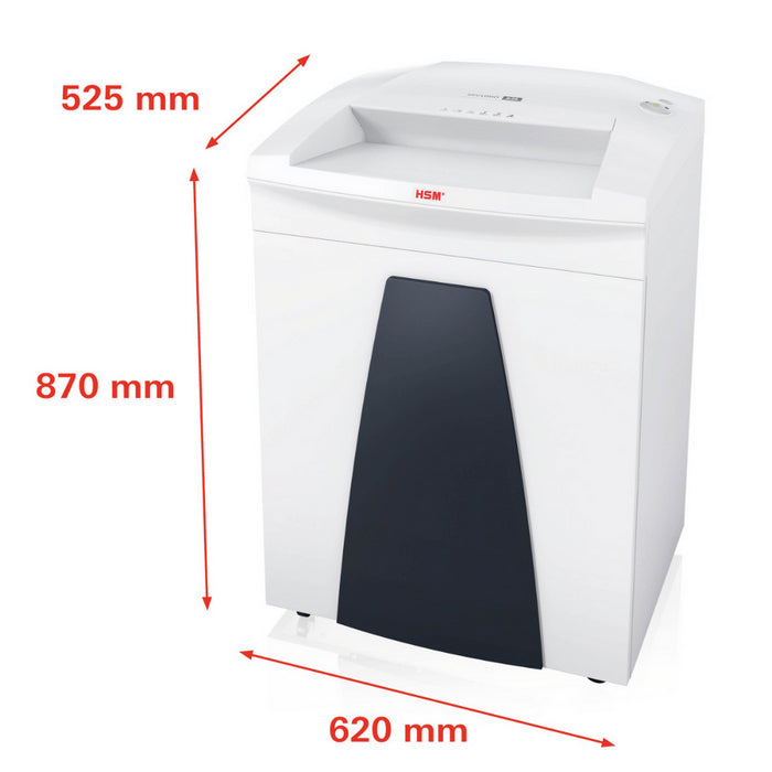 DISTRUGATOR DOCUMENTE HSM Securio B35, 9 coli, cross cut 0.78 x 1 mm, nivel securitate 6*