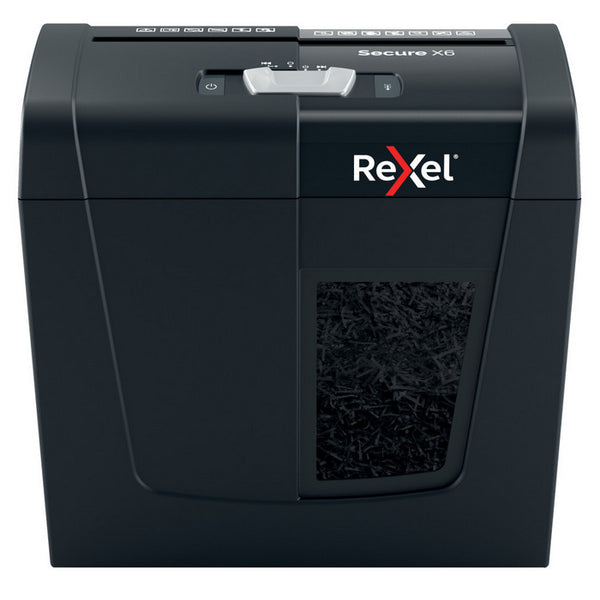 DISTRUGATOR DOCUMENTE manual REXEL SECURE X6, P4, cross-cut (confeti) 4 x 40 mm, 6 coli, 10l*