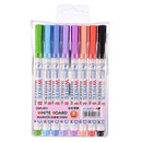 MARKER WHITEBOARD DELI SLIM, set 8 bucati - scriere 1,00-2,00 mm