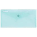 MAPA PLASTIC DL (110 × 220 mm) DONAU, INCHIDERE cu CAPSA, CULORI TRANSPARENTE, set 10 buc