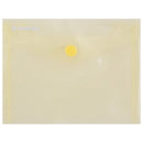 MAPA PLASTIC A6 DONAU, INCHIDERE cu CAPSA, CULORI TRANSPARENTE, set 10 buc