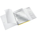 DOSAR cu CLEMA PIVOTANTA LEITZ Wow ColorClip, 30 coli