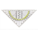 SET ECHER 16 cm si RAPORTOR 180 grade PLASTIC TRANSPARENT ALCO