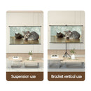 ECRAN de PROIECTIE MANUAL, PE TREPIED, DELI, 16:9, 92 x 160 cm*