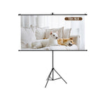 ECRAN de PROIECTIE MANUAL, PE TREPIED, DELI, 16:9, 92 x 160 cm*
