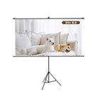 ECRAN de PROIECTIE MANUAL, PE TREPIED, DELI, 16:9, 104.5 x 186 cm*