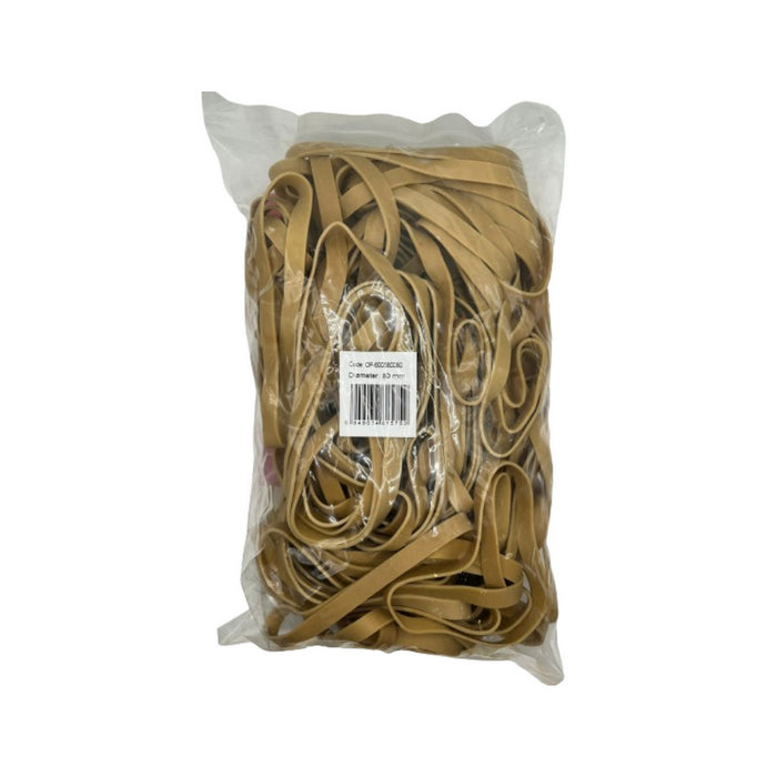 ELASTIC pentru BANI OPTIMA, LATIME 8mm, D 80, punga de 500 gr, natural