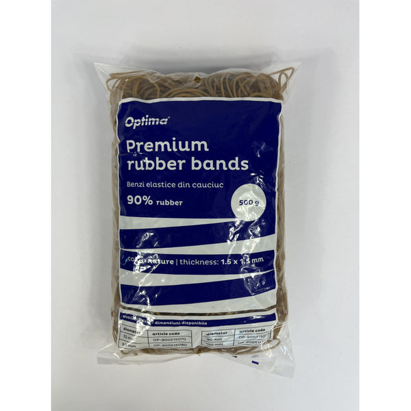 ELASTIC pentru BANI OPTIMA, LATIME 1.5 mm, D 90, punga de 500 gr, natural