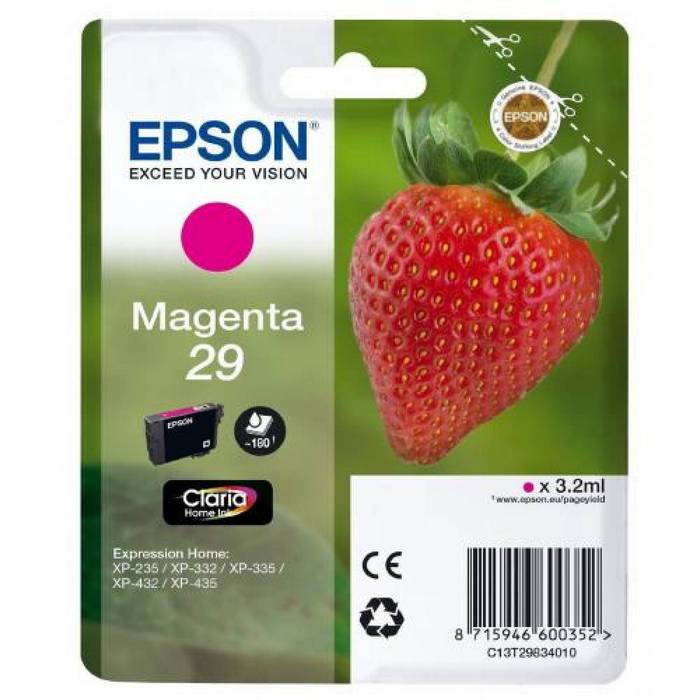 EPSON INK C13T298340 MAGENTA - 3.2ml*