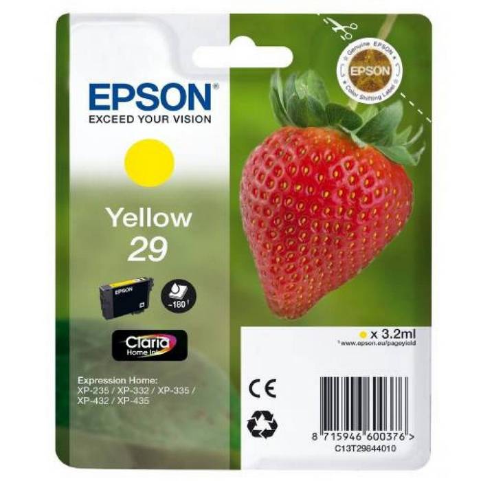 EPSON INK C13T29844012 YELLOW - 3.2ml*