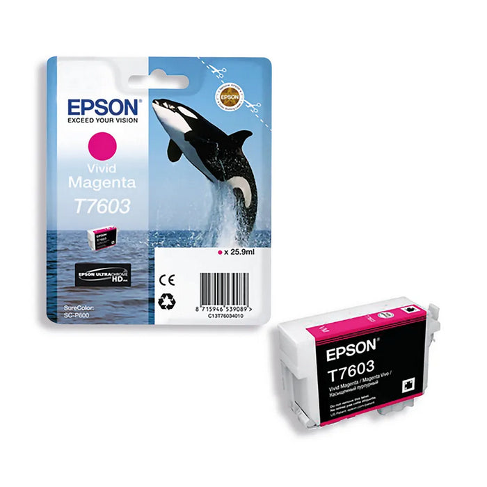 EPSON INK C13T76034010 VIVID MAGENTA - 25.9ml*