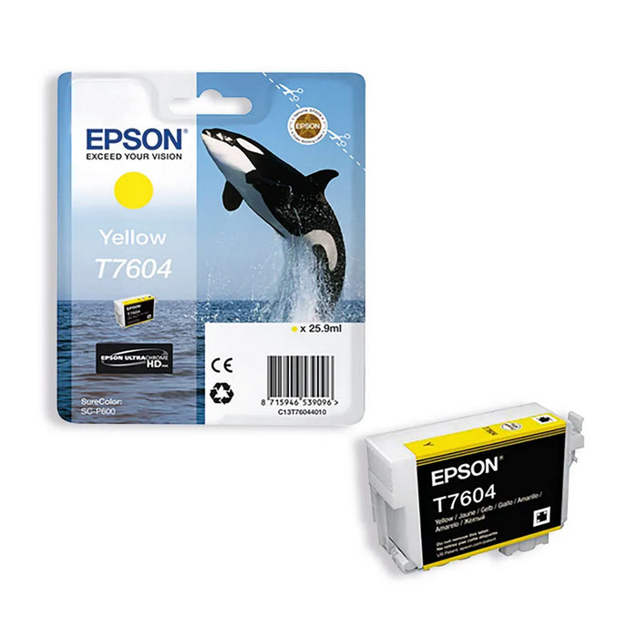 EPSON INK C13T76044010 YELLOW - 25.9ml*