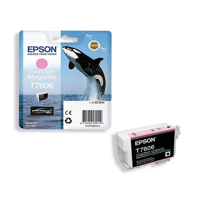 EPSON INK C13T76064010 VIVID LIGHT MAGENTA - 25.9ml*