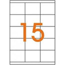 ETICHETE ADEZIVE ALBE format A4, colturi drepte, 100 coli/top