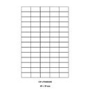 ETICHETE ADEZIVE ALBE format A4 OPTIMA, colturi drepte, 100 coli/top