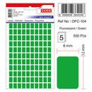 ETICHETE ADEZIVE COLOR TANEX, RECTANGULARE, la set