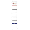 ETICHETE BIBLIORAFT OPTIMA, pentru BIBLIORAFT de 5 cm, set 10 buc