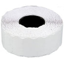 ETICHETE PRET ALBE TANEX 26 x 12 mm, adeziv permanent, 1000 buc/rola, 6 role/set