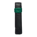 ETUI PELIKAN DIN PIELE, TG12 negru-verde, pentru 1 instrument de scris*